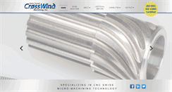 Desktop Screenshot of crosswindmachining.com